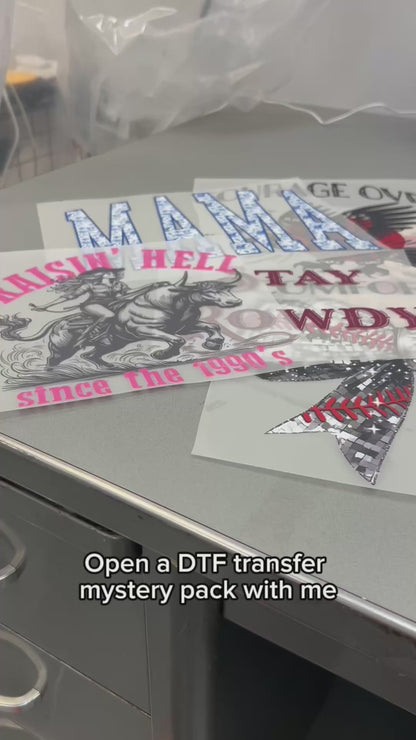 DTF Transfer Christmas Mystery Pack