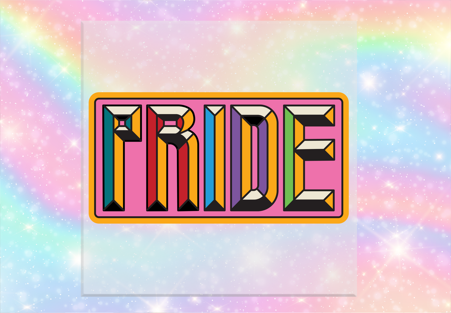 Pride Block DTF Transfer