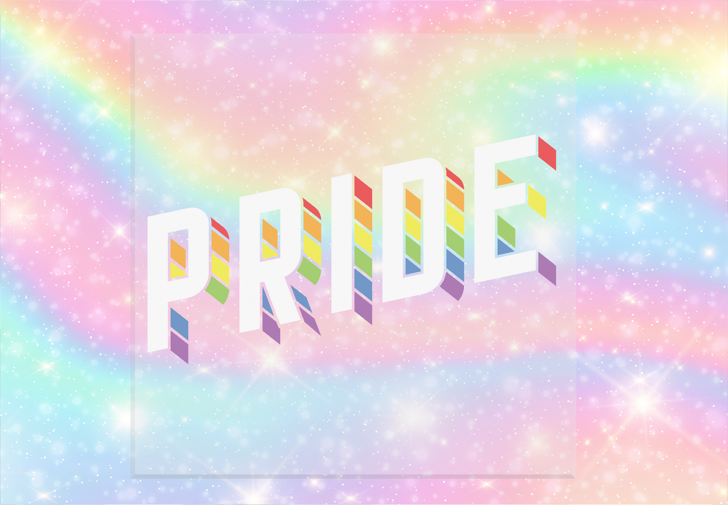 Pride Lettering DTF Transfer