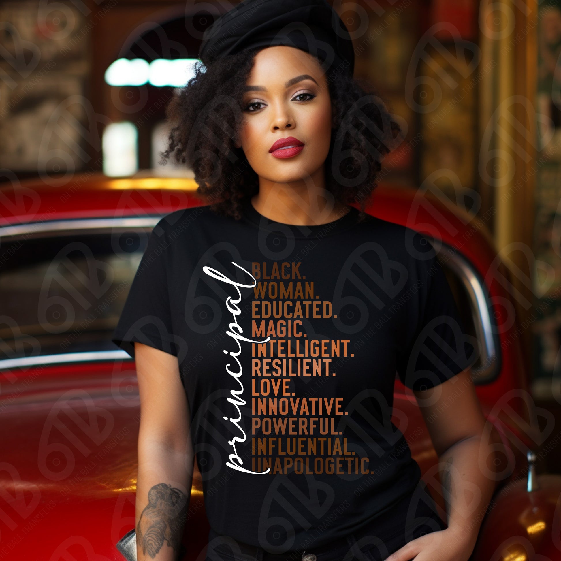 principal black history t shirt dtf transfers