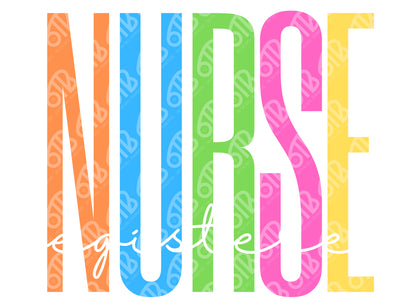 Registered Nurse DTF Transfer