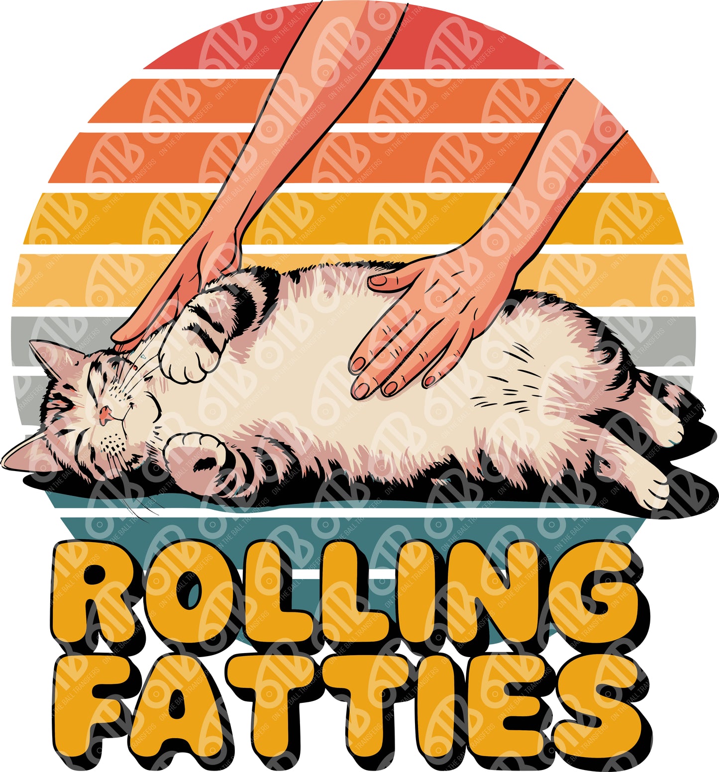 Rolling Fatties DTF Transfer