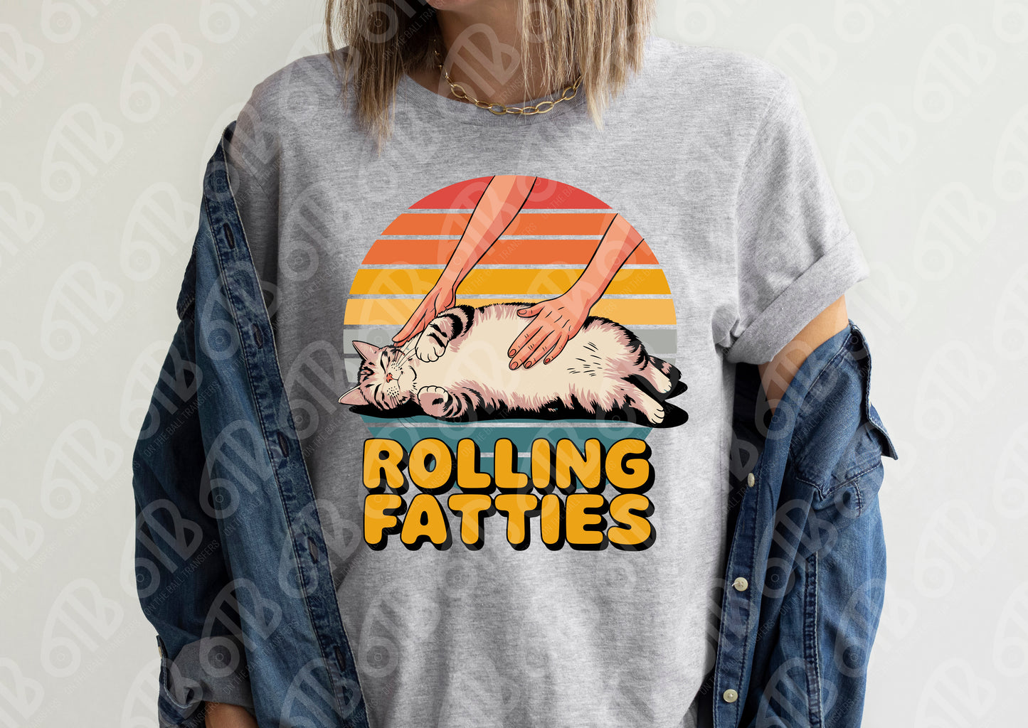 Rolling Fatties DTF Transfer