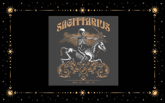 Sagittarius Skeleton Sublimation Transfer