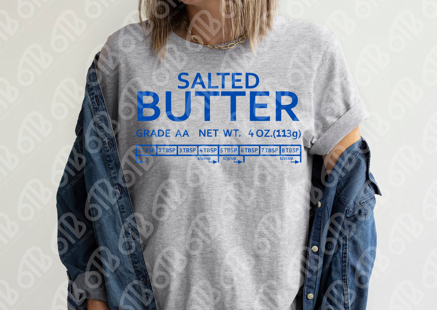 Salted Butter Sublimation Transfer