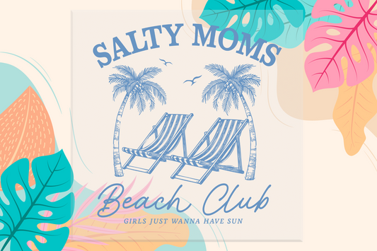 Salty Moms Club DTF Transfer