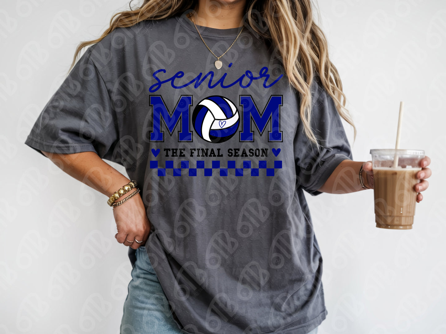 Senior Mom Volleyball DTF Transfer