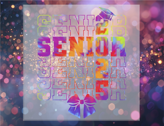 Senior Tye Dye DTF Transfer
