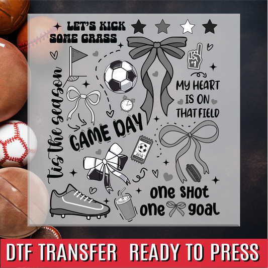 Soccer Collage DTF Transfer