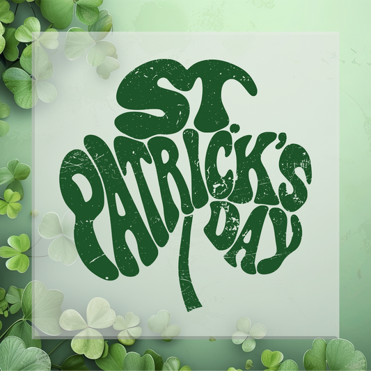 St. Patrick's Day Shamrock DTF Transfer