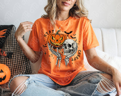 Stay Creepy DTF Transfer