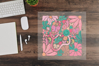 Foral Stethoscope Sublimation Transfer