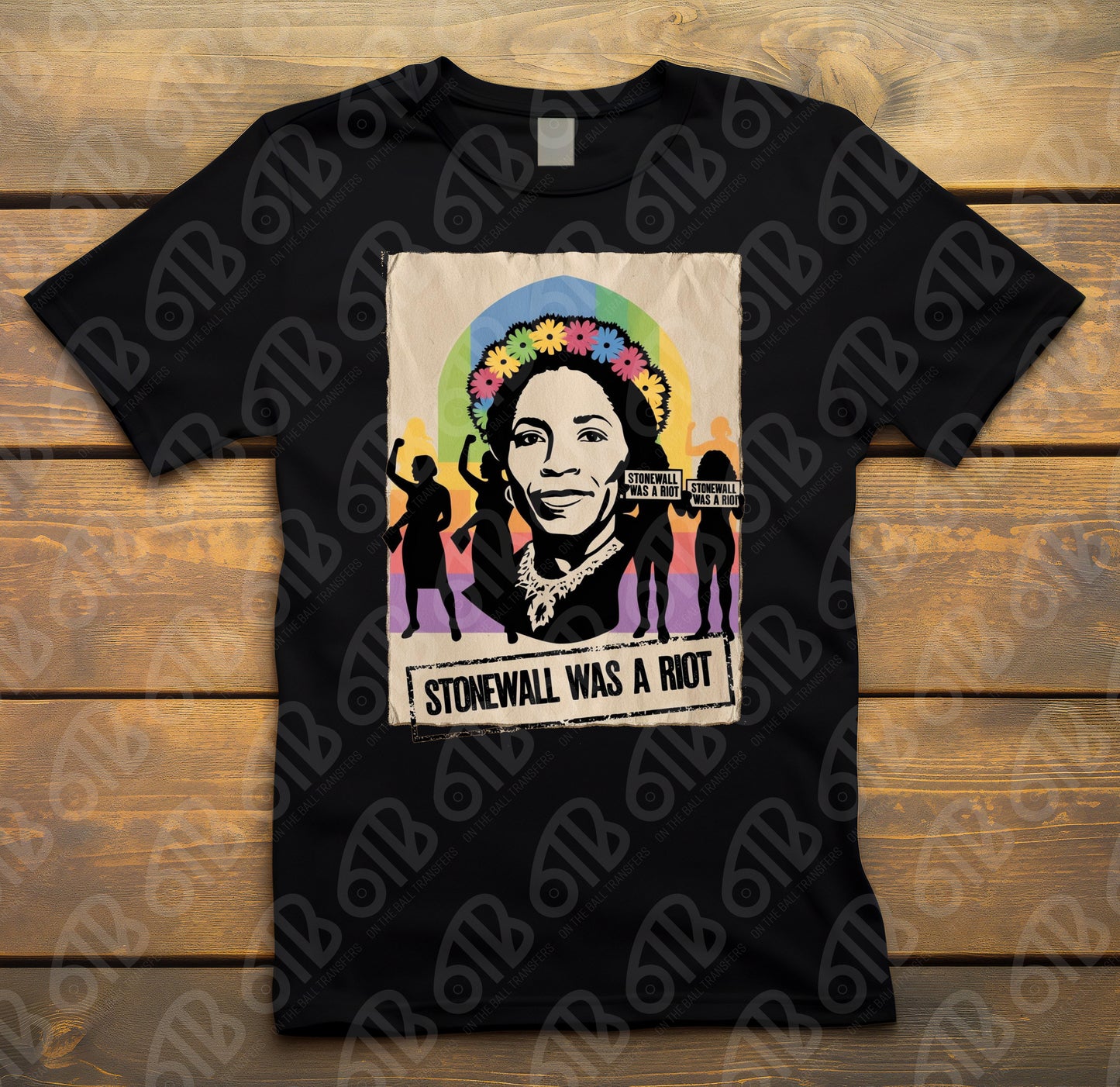 Stonewall Was a Riot Poster Style DTF Transfer