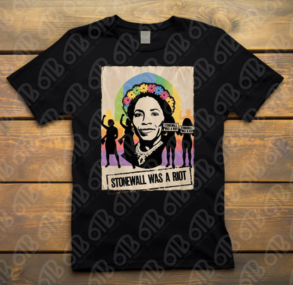 Stonewall Was a Riot Poster Style DTF Transfer