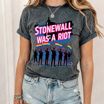 Stonewall Was a Riot DTF Transfer