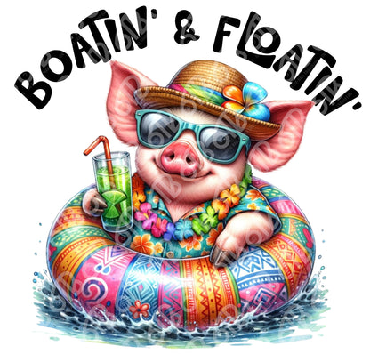 Boatin' and Floatin' DTF Transfer