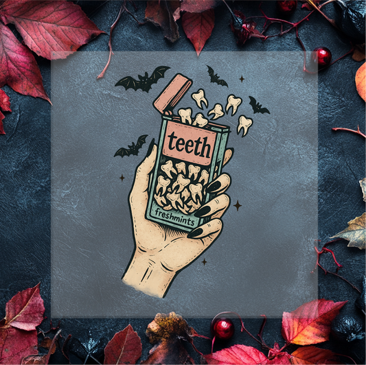 Halloween Teeth DTF Transfer