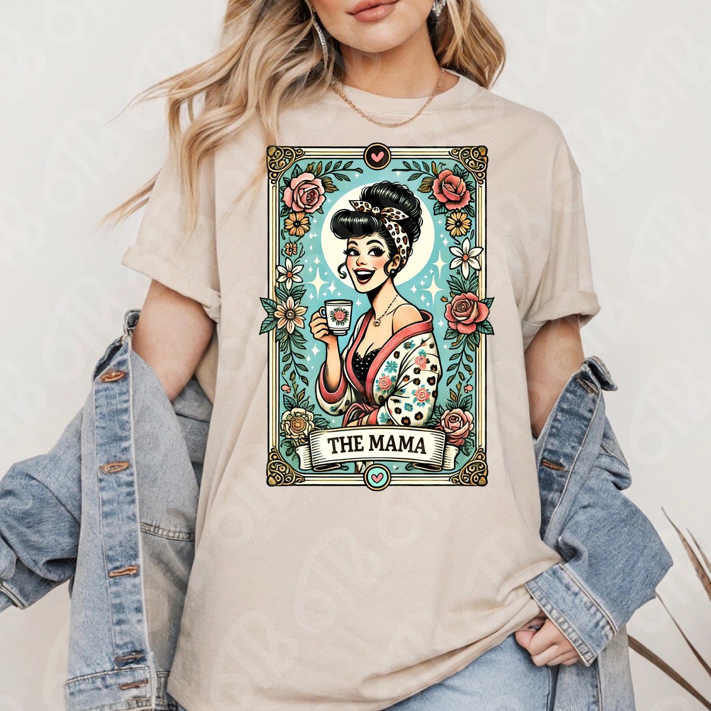 The Mama Tarot Card DTF Transfer