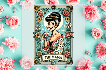 The Mama Tarot Card DTF Transfer