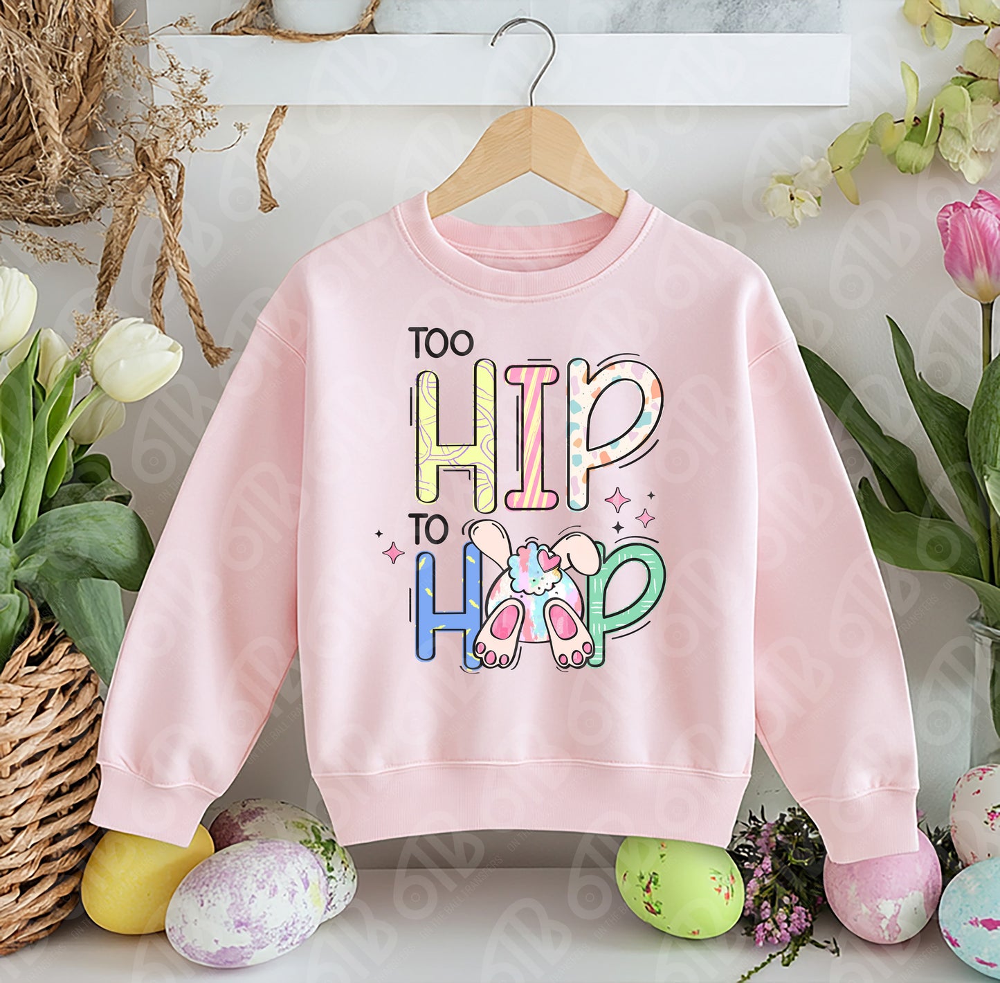 Too Hip to Hop DTF Transfer