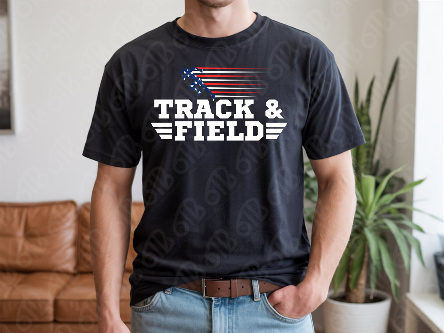 Track and Field DTF Transfer