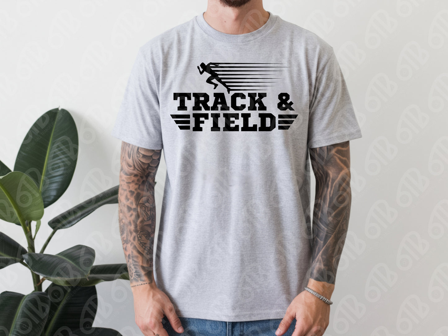 Track and Field DTF Transfer