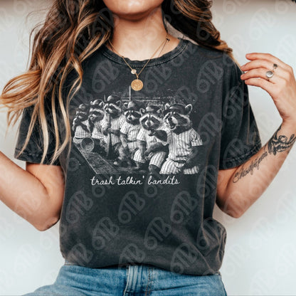 Trash Talkin' Bandits DTF Transfer