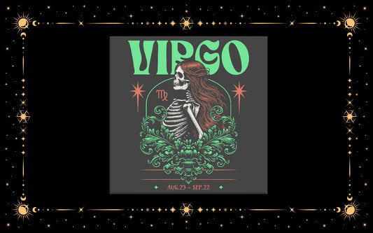 Virgo Skeleton DTF Transfer