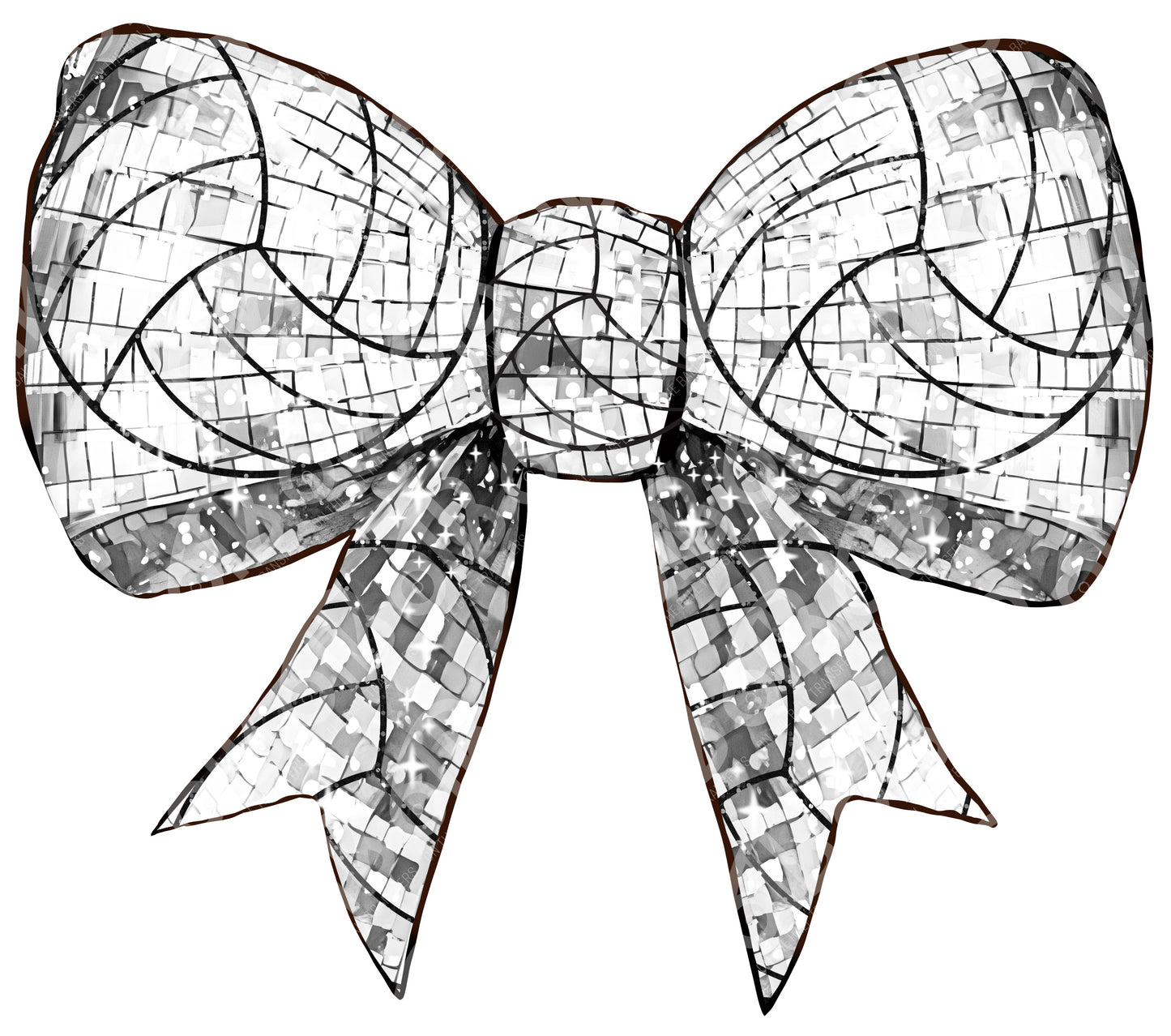 Volleyball Bow DTF Transfer