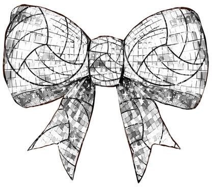 Volleyball Bow DTF Transfer