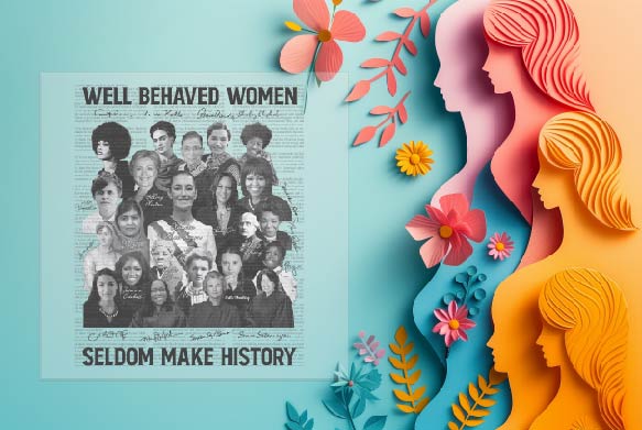 Well Behaved Women Portraits Sublimation Transfer