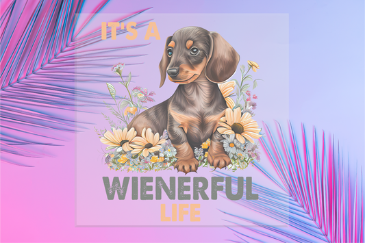 It's A Wienerful Life DTF Transfer