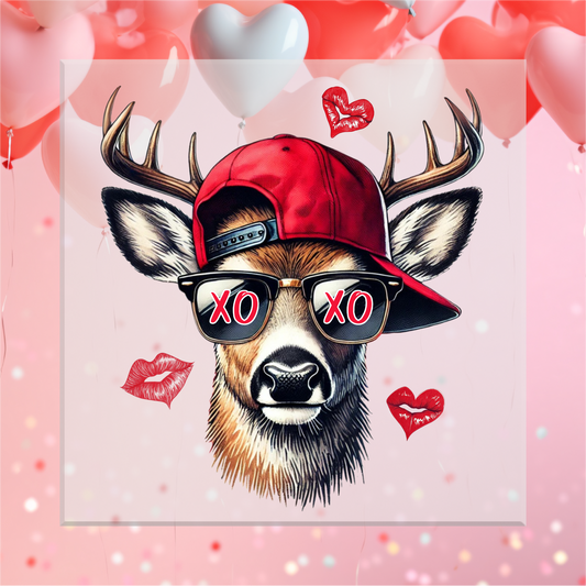 XOXO Buck DTF Transfer
